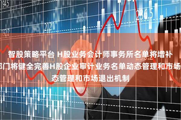 智股策略平台 H股业务会计师事务所名单将增补两家 两部门将健全完善H股企业审计业务名单动态管理和市场退出机制